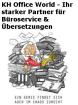 KH Office World Ihr starker Partner für Büroservice Übersetzungen